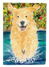 Golden Retriever 38 House Flag