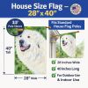 Great Pyrenees 11 House Flag