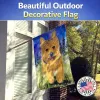 Norwich Terrier 14 Artwork House Flag