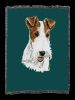 Wire Fox Terrier Cotton Woven Throw