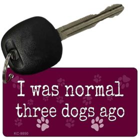 Three Dogs Ago Novelty Keychain