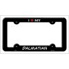 Dalmatian Metal License Plate Frame