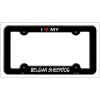Belgian Sheepdog Metal License Plate Frame
