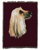 Afghan Hound Cotton Woven Throw