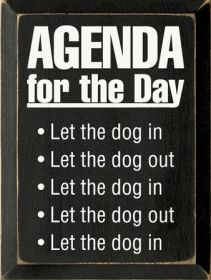 Agenda for the Day