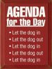 Agenda for the Day