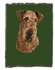 Airedale Terrier Cotton Woven Throw