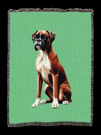 Boxer 2 Cotton Woven Throw