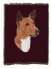 Basenji Cotton Woven Throw
