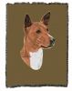 Basenji Cotton Woven Throw