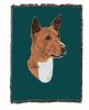 Basenji Cotton Woven Throw