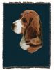 Beagle Cotton Woven Throw