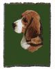 Beagle Cotton Woven Throw