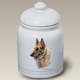Belgian Laekenois - Best of Breed Ceramic Treat Jar