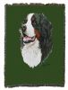 Bernese Mountain Dog 1 Cotton Woven Throw