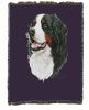 Bernese Mountain Dog 1 Cotton Woven Throw
