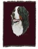 Bernese Mountain Dog 1 Cotton Woven Throw