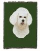 Bichon Frise Cotton Woven Throw