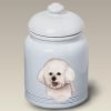 Bichon Frise - Best of Breed Ceramic Treat Jar