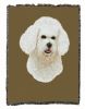Bichon Frise Cotton Woven Throw