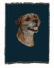 Border Terrier Ii Cotton Woven Throw