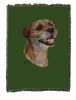 Border Terrier Ii Cotton Woven Throw