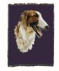 Borzoi Cotton Woven Throw