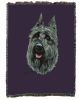 Bouvier Des Flandres Cotton Woven Throw