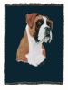 Boxer Cotton Woven Throw
