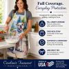 American Bulldog Spring Path Garden Apron