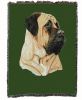 Bullmastiff Cotton Woven Throw