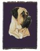 Bullmastiff Cotton Woven Throw