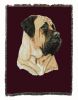 Bullmastiff Cotton Woven Throw