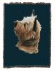Cairn Terrier Cotton Woven Throw
