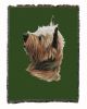 Cairn Terrier Cotton Woven Throw