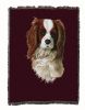 Cavalier King Charles Spaniel 1 Cotton Woven Throw