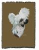 Chinese Crested Cotton Woven Throw