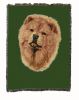 Chow Chow Cotton Woven Throw
