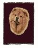 Chow Chow Cotton Woven Throw