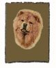 Chow Chow Cotton Woven Throw
