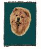 Chow Chow Cotton Woven Throw