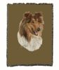 Collie - Rough 2 - Cotton Woven Throw