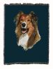 Collie - Rough - Cotton Woven Throw