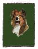 Collie - Rough - Cotton Woven Throw