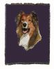 Collie - Rough - Cotton Woven Throw