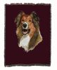 Collie - Rough - Cotton Woven Throw