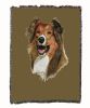 Collie - Rough - Cotton Woven Throw