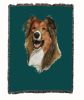Collie - Rough - Cotton Woven Throw