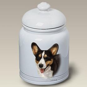 Corgi - Cardigan - Tri-Color - Best of Breed Ceramic Treat Jar