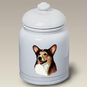 Corgi - Pembroke - Tri - Best of Breed Ceramic Treat Jar
